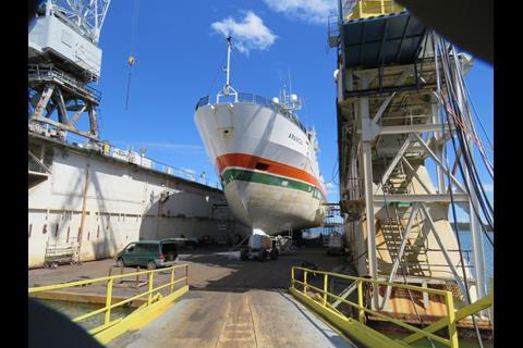 Fuel cells will be installed on the Aranda research vessel during its refit by IHS in Turku, Finland